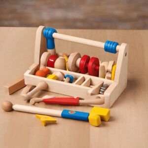 ROBUD Tool Kit Wooden Construction Toy