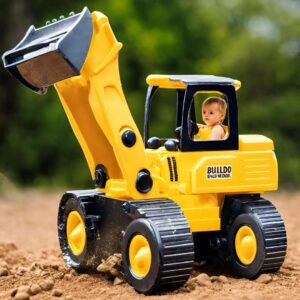 ModToys Push & Pop Bulldozer Toy